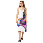 Hippie Guitar - Womens Chiffon Slip Dress