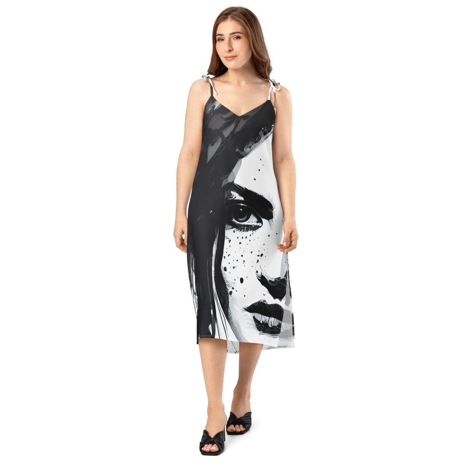 I'm Emotionally Empty - Womens Chiffon Slip Dress