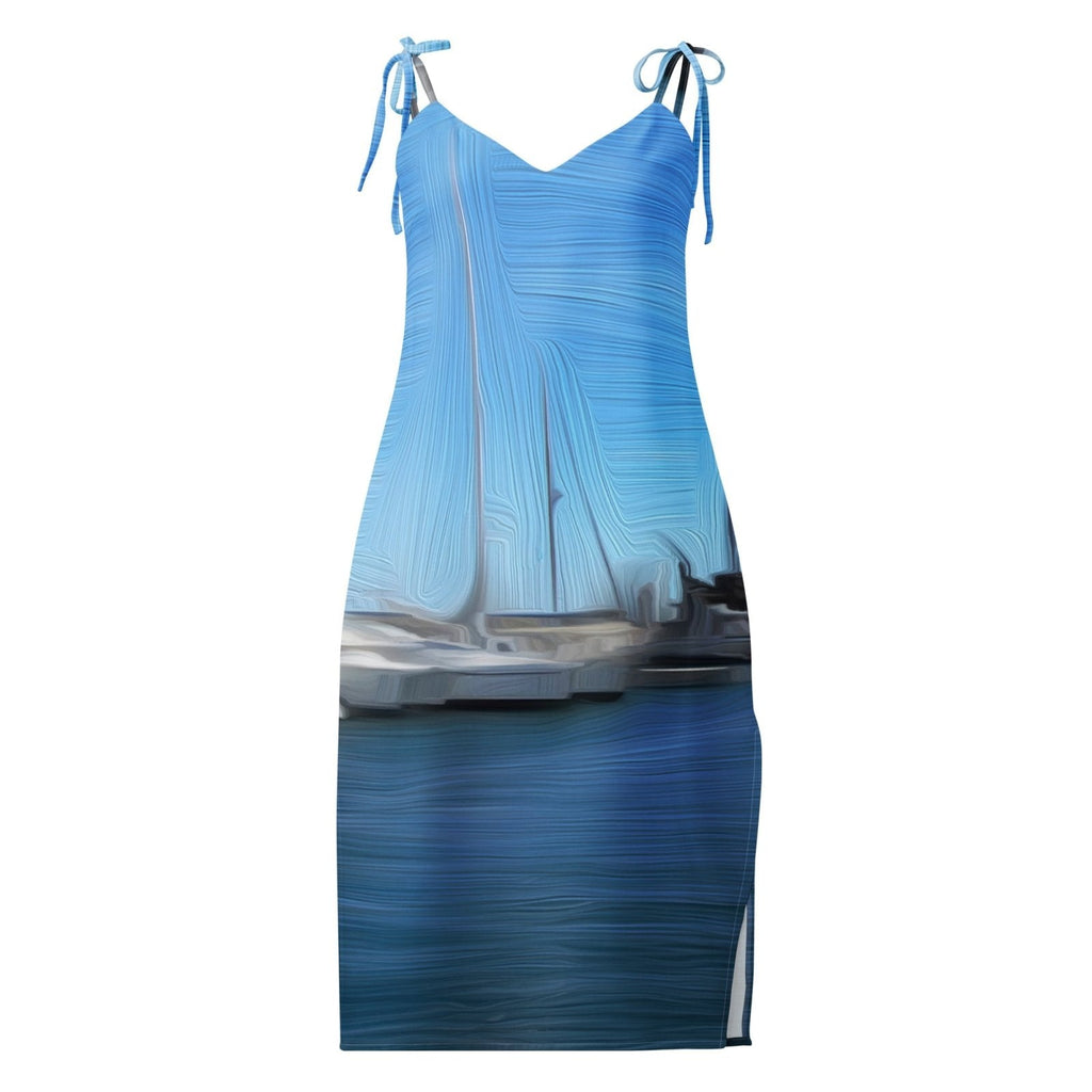 The Sleeping Yachts (at Morning) - Womens Chiffon Slip Dress