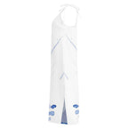 Watercolour Blue Splash - Womens Chiffon Slip Dress