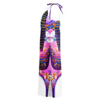 Hippie Guitar - Womens Chiffon Slip Dress