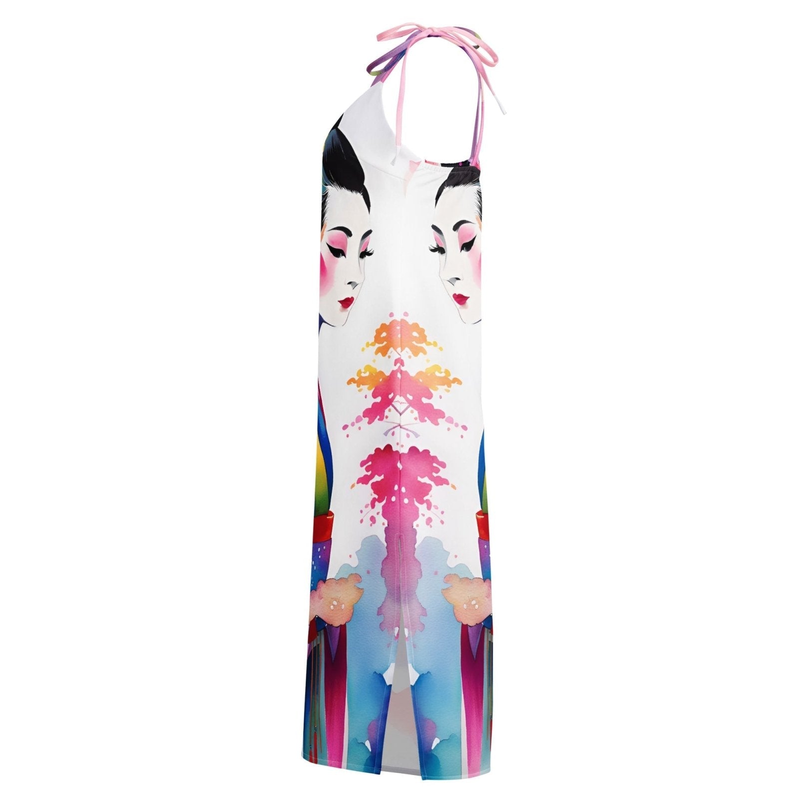 Geisha Girl - Womens Chiffon Slip Dress