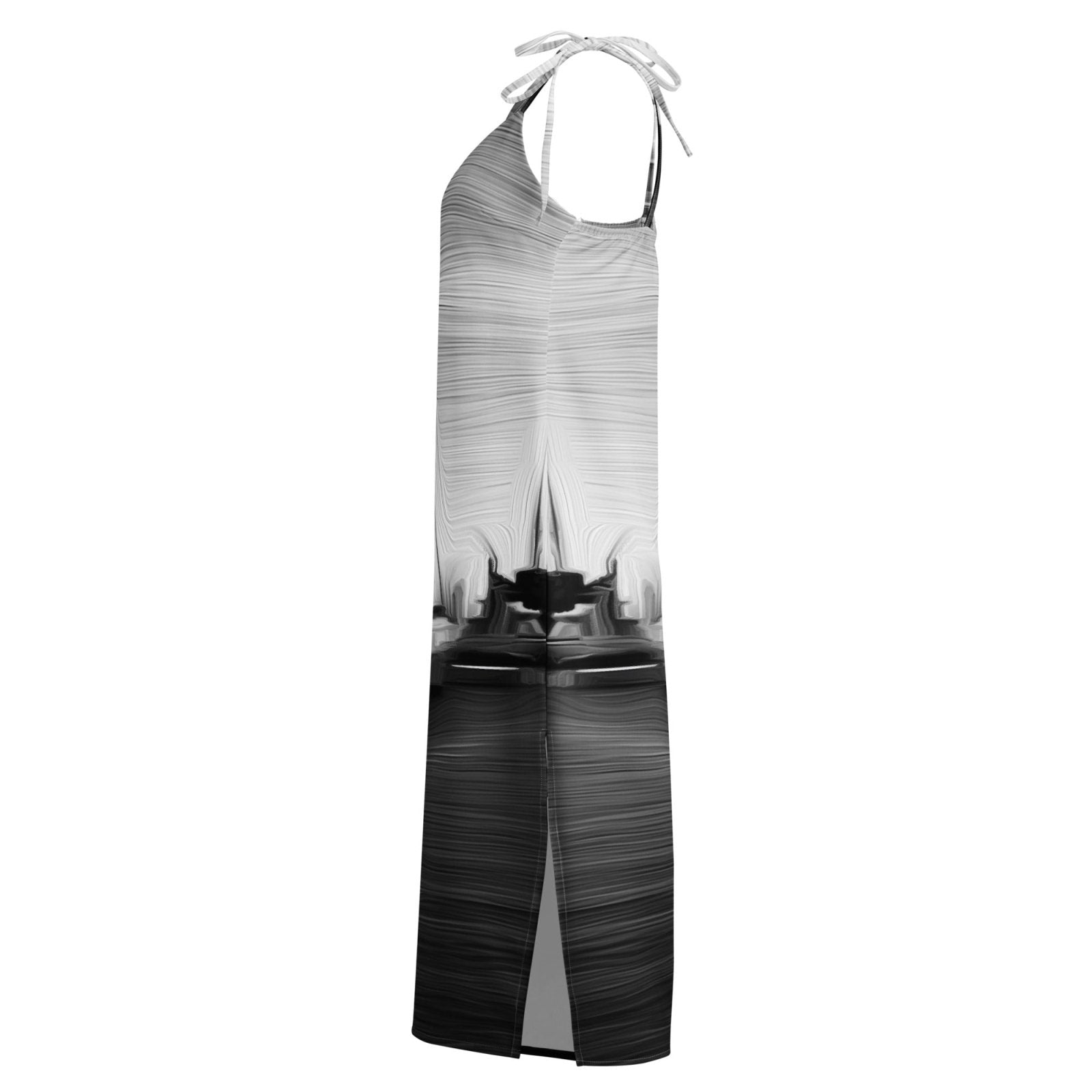 The Sleeping Yachts (at Night) - Womens Chiffon Slip Dress