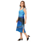 A Drop In The Ocean - Womens Chiffon Slip Dress