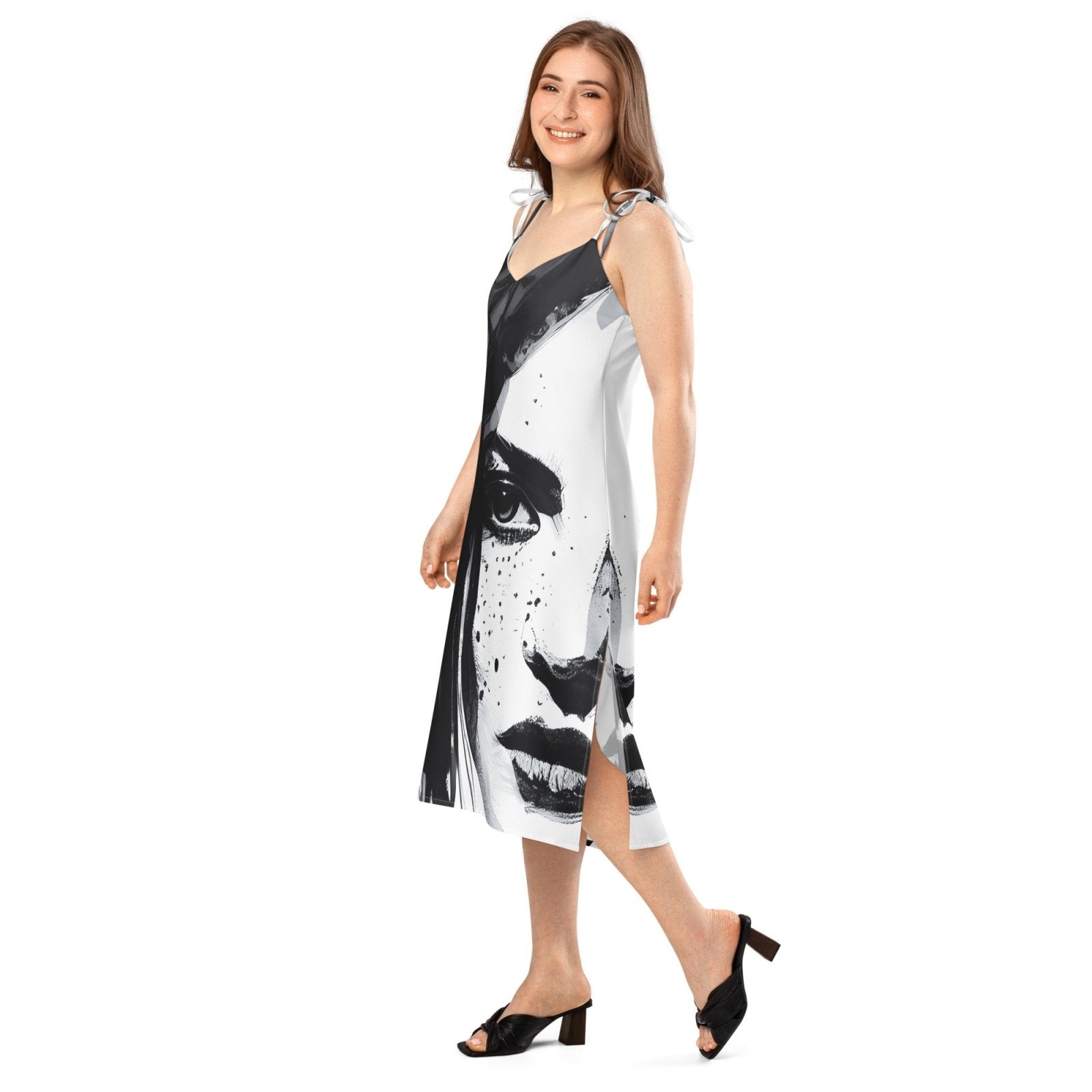I'm Emotionally Empty - Womens Chiffon Slip Dress