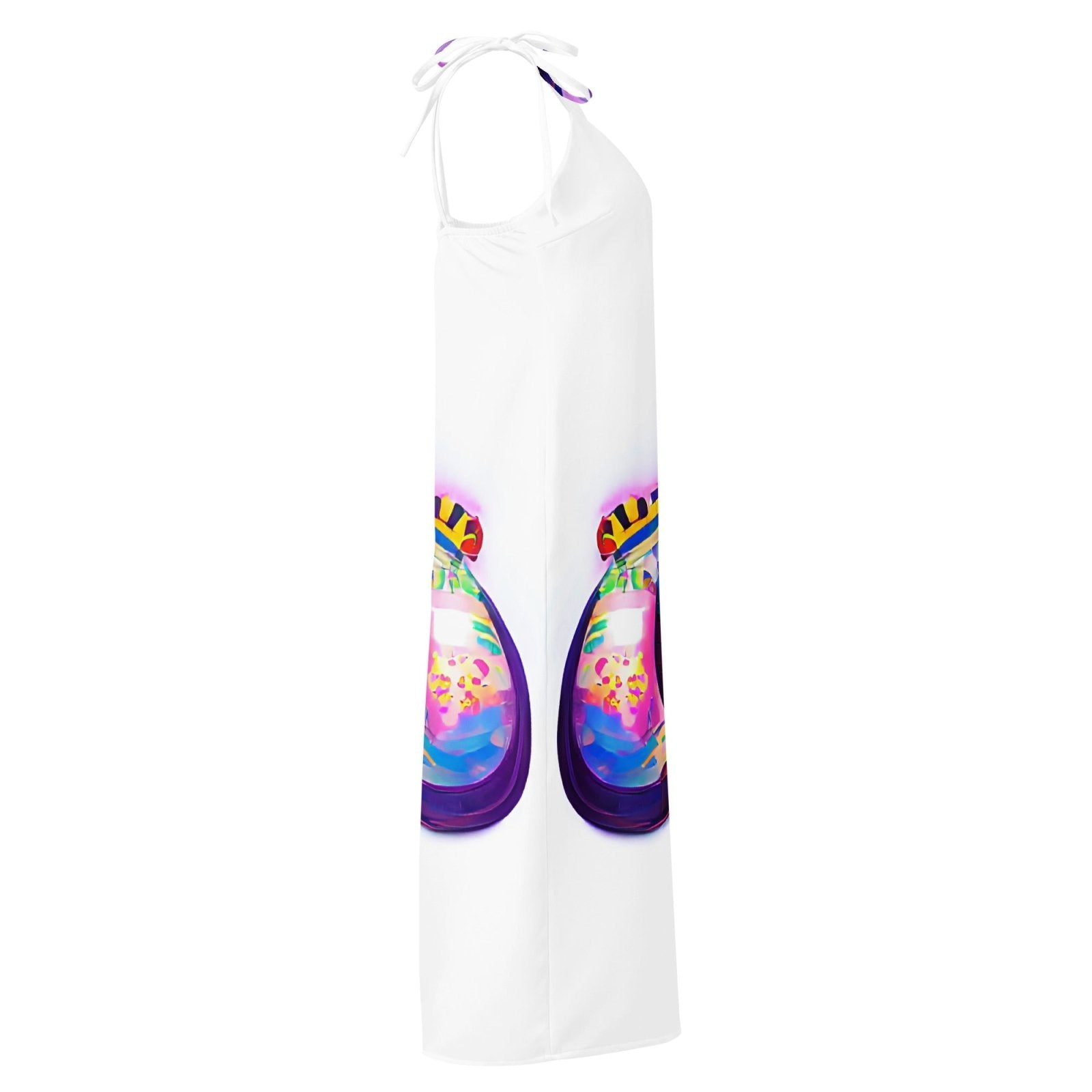 Hippie Guitar - Womens Chiffon Slip Dress