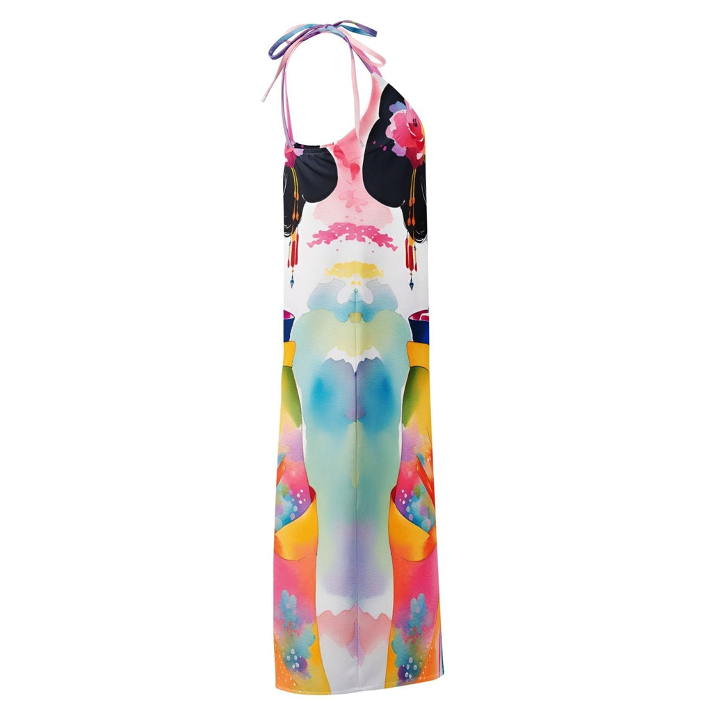 Geisha Girl - Womens Chiffon Slip Dress