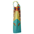 Retro Cool Blue - Womens Chiffon Slip Dress