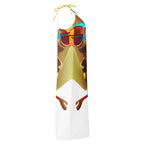 Retro Cool White - Womens Chiffon Slip Dress