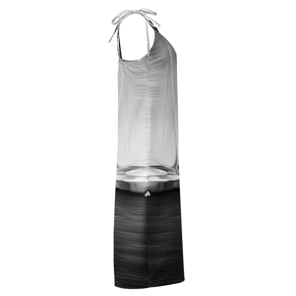 The Sleeping Yachts (at Night) - Womens Chiffon Slip Dress