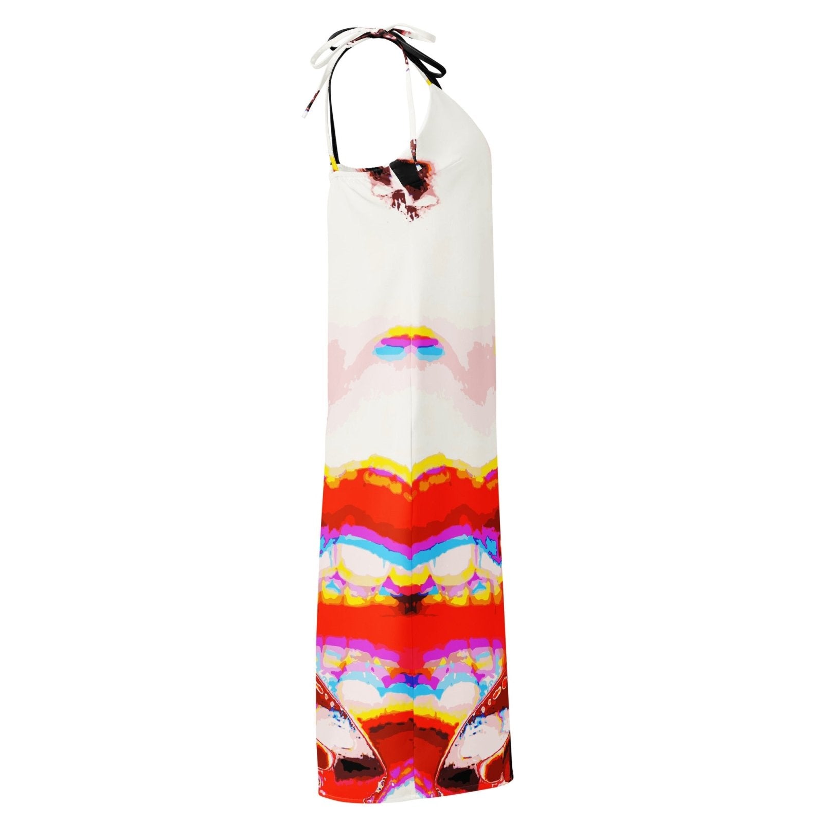 Miss Talk A Lot - Womens Chiffon Slip Dress