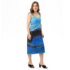 A Drop In The Ocean - Womens Chiffon Slip Dress