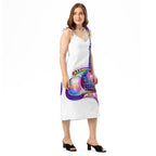 Hippie Guitar - Womens Chiffon Slip Dress
