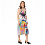 Geisha Girl - Womens Chiffon Slip Dress