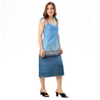 The Sleeping Yachts (at Morning) - Womens Chiffon Slip Dress