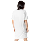 iSAW Womens White T-Shirt Dress - iSAW Company
