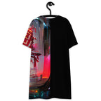 Half Black Half Báijiǔ - Womens T-Shirt Dress
