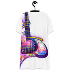 Hippie Guitar - Womens T-Shirt Dress