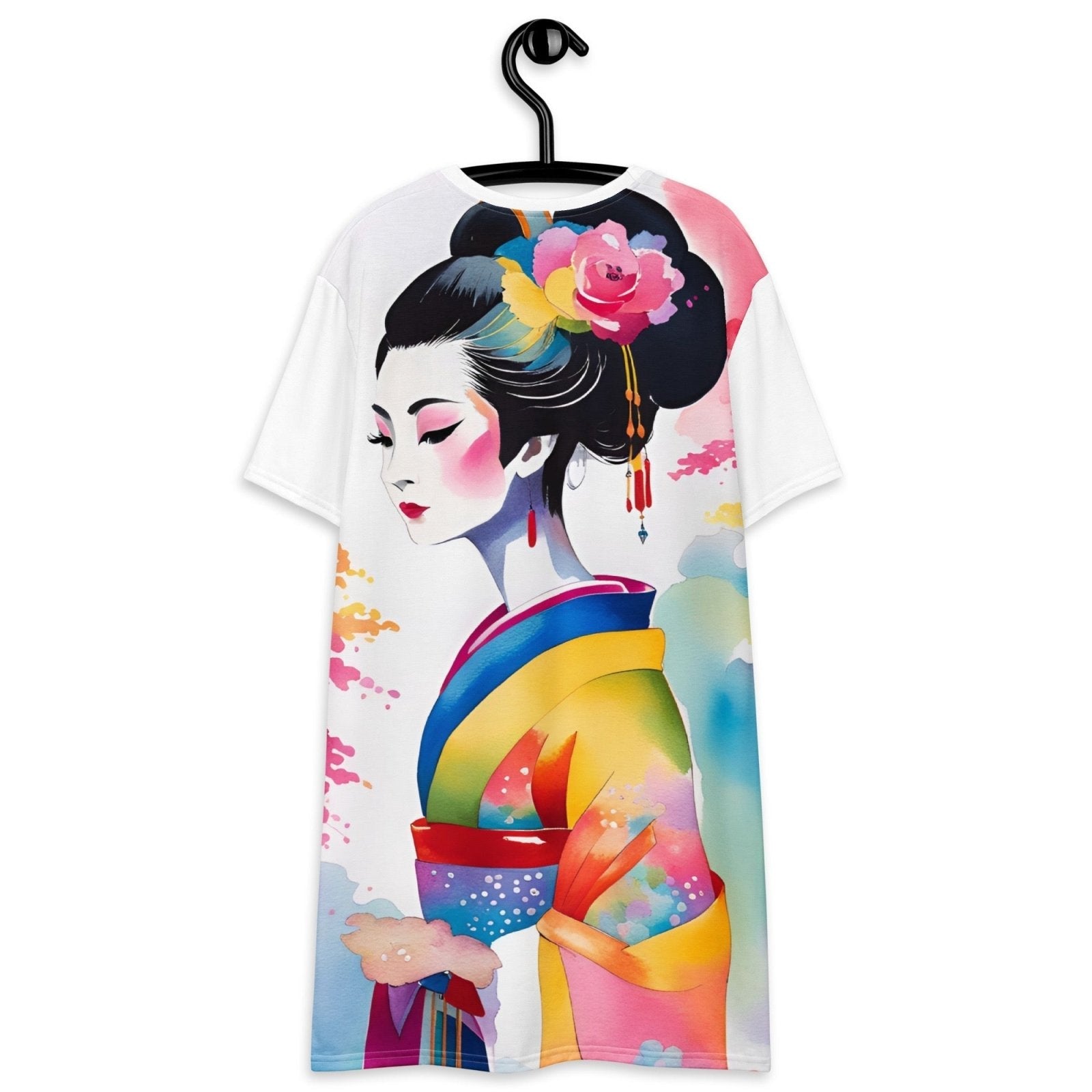 Geisha Girl - Womens T-Shirt Dress