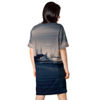 The Sleeping Yachts (at Sunrise) - Womens T-Shirt Dress
