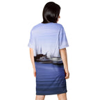 The Sleeping Yachts (at Afternoon) - Womens T-Shirt Dress
