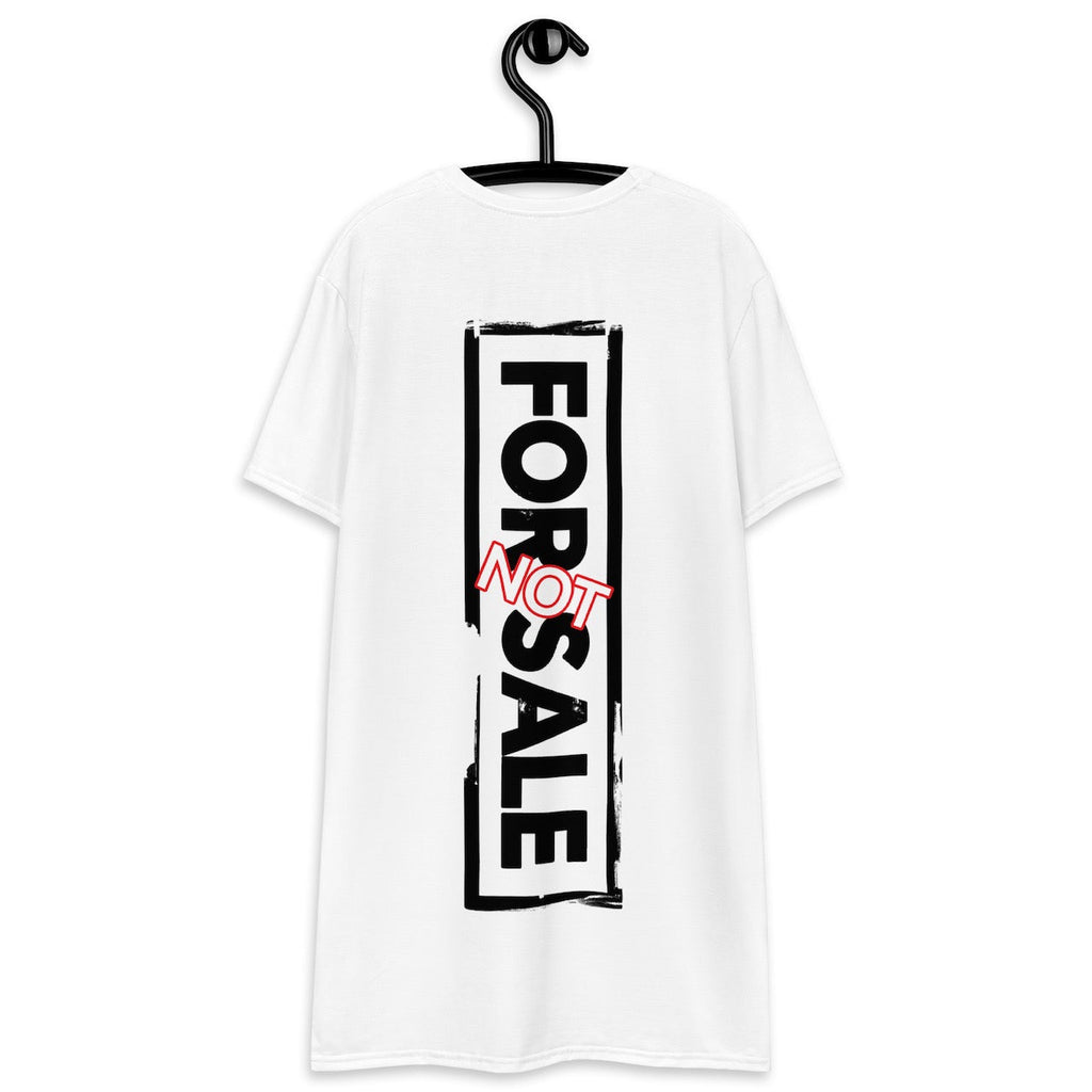 Not For Sale Black Stamp - Womens T-Shirt Dress