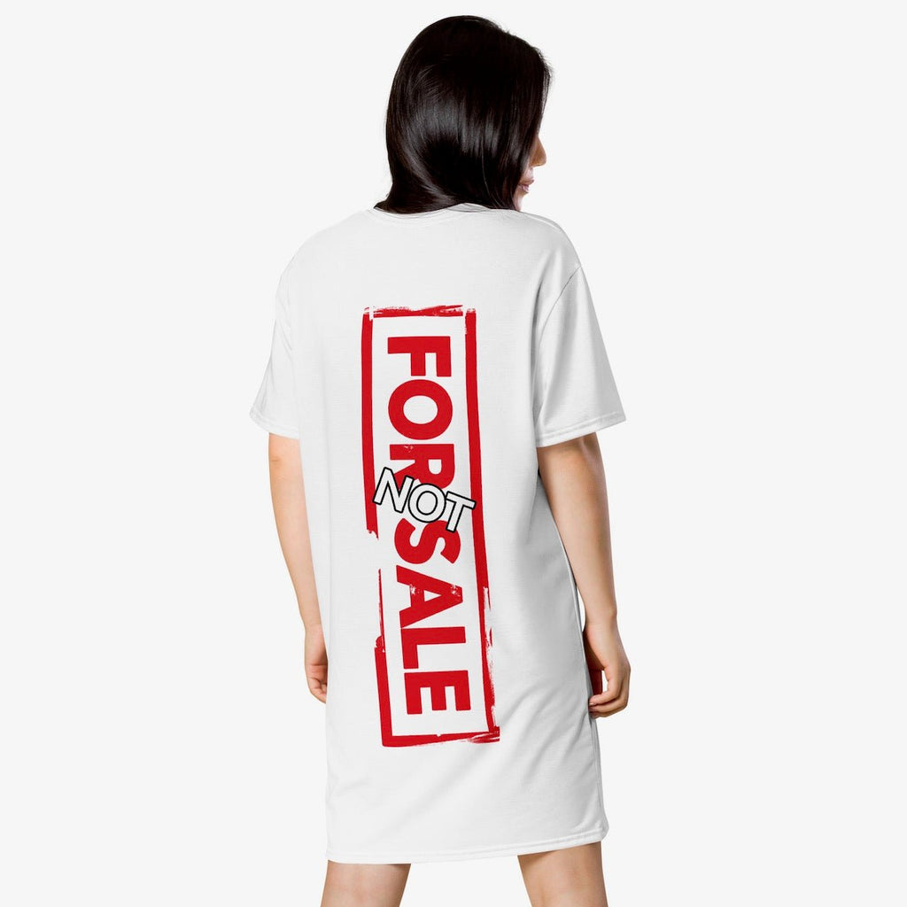 Not For Sale Red Stamp - Womens T-Shirt Dress
