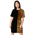 Half Black Half Gāolàng - Womens T-Shirt Dress