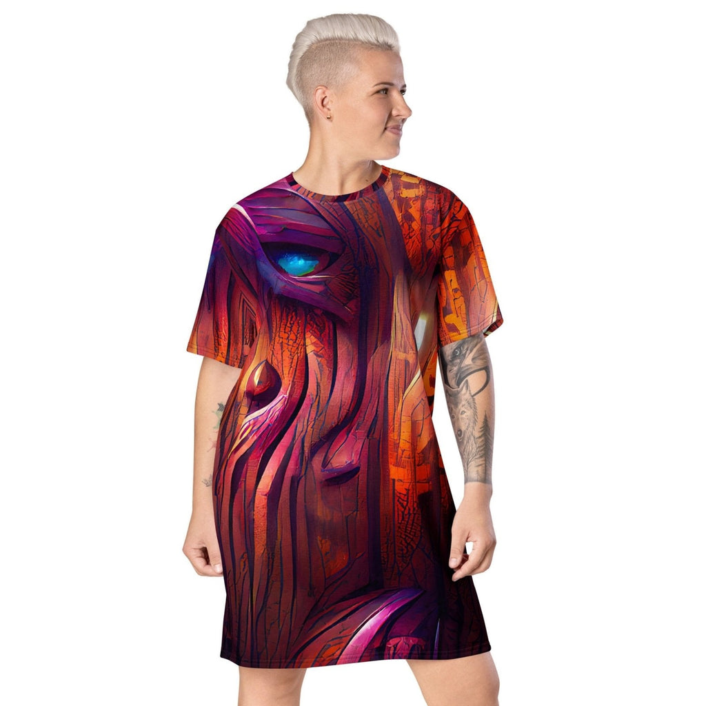 Hardwood - Womens T-Shirt Dress
