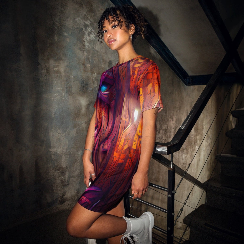 Hardwood - Womens T-Shirt Dress