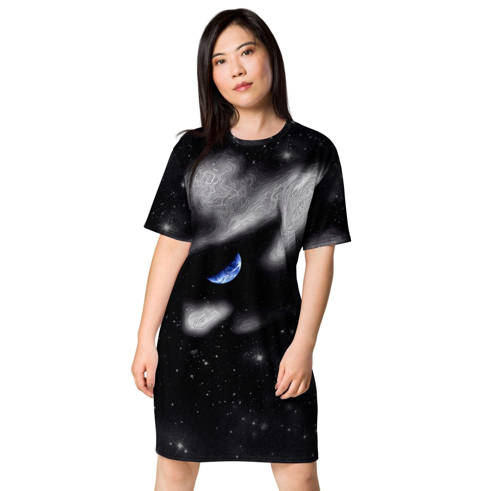 In The Quiet of Your Mind - Womens T-Shirt Dress