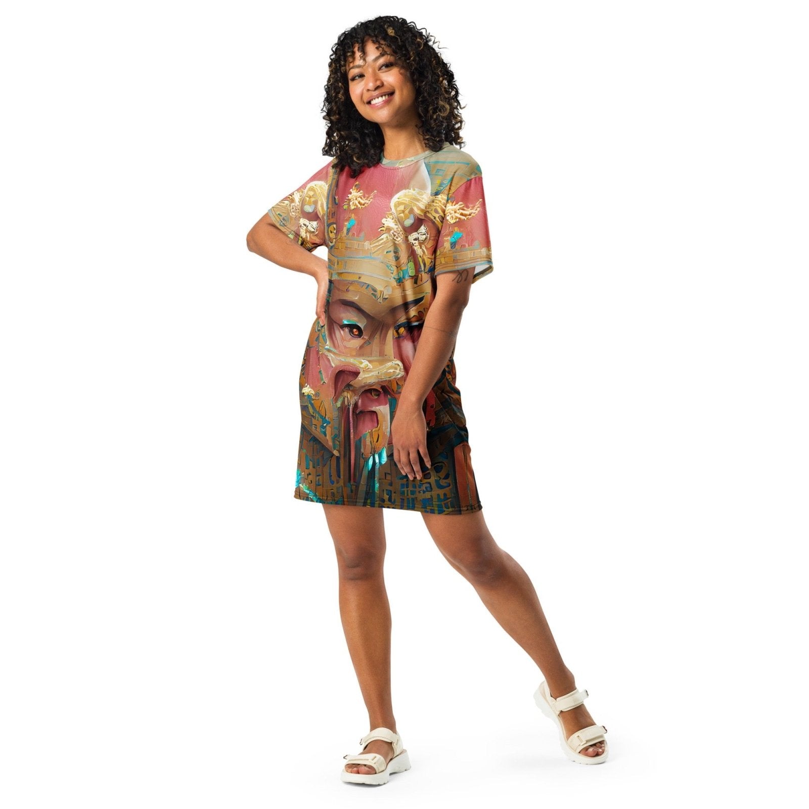 Huángdì - Womens T-Shirt Dress