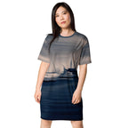 The Sleeping Yachts (at Sunrise) - Womens T-Shirt Dress