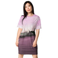 The Sleeping Yachts (at Evening) - Womens T-Shirt Dress