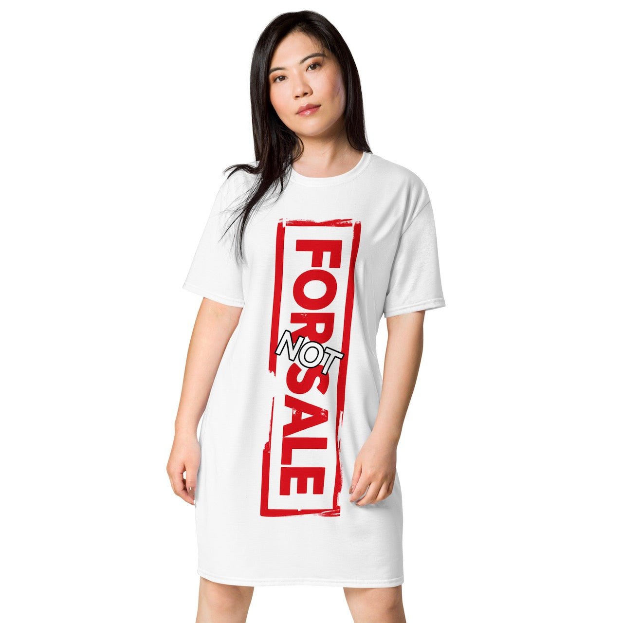 Not For Sale Red Stamp - Womens T-Shirt Dress