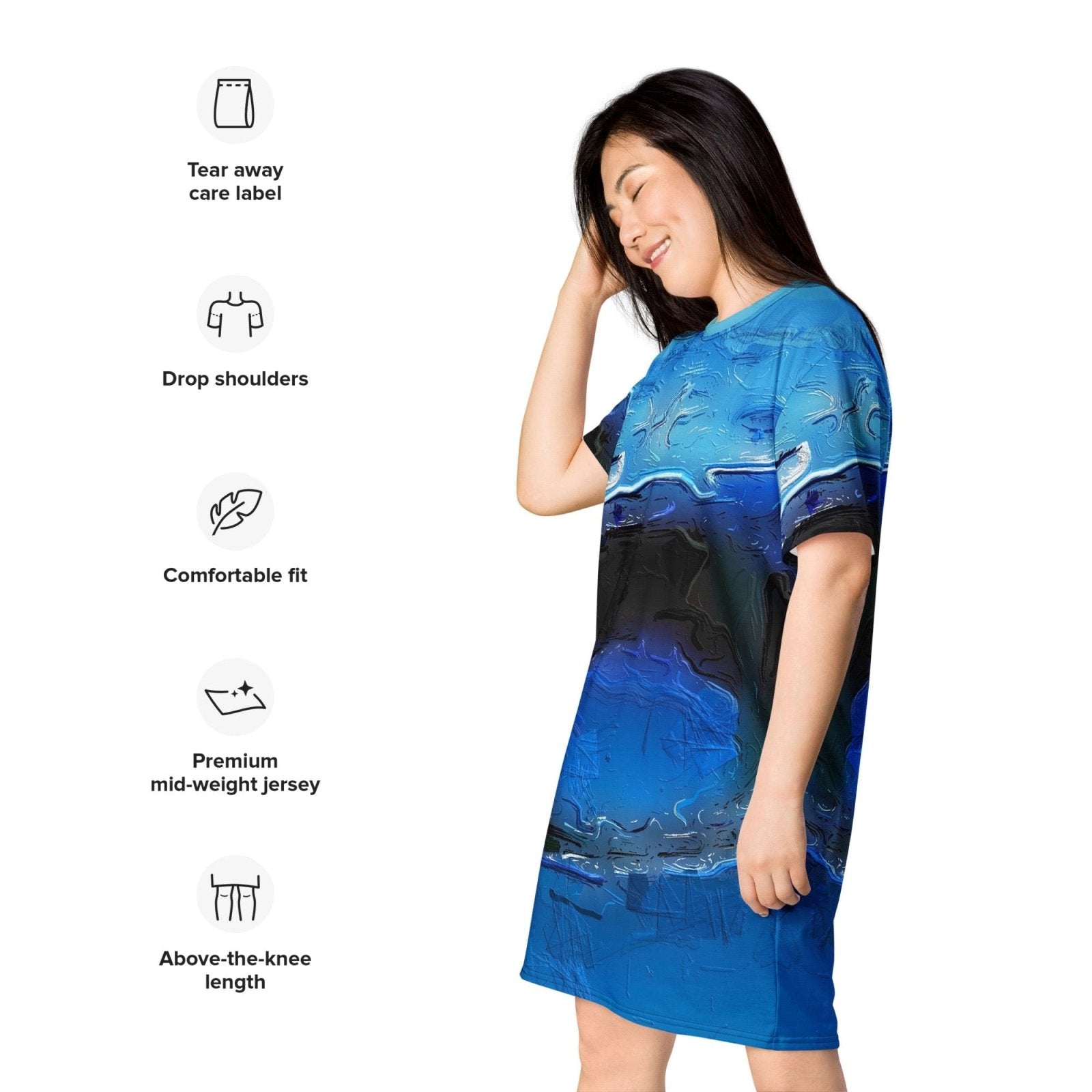 A Drop In The Ocean - Womens T-Shirt Dress