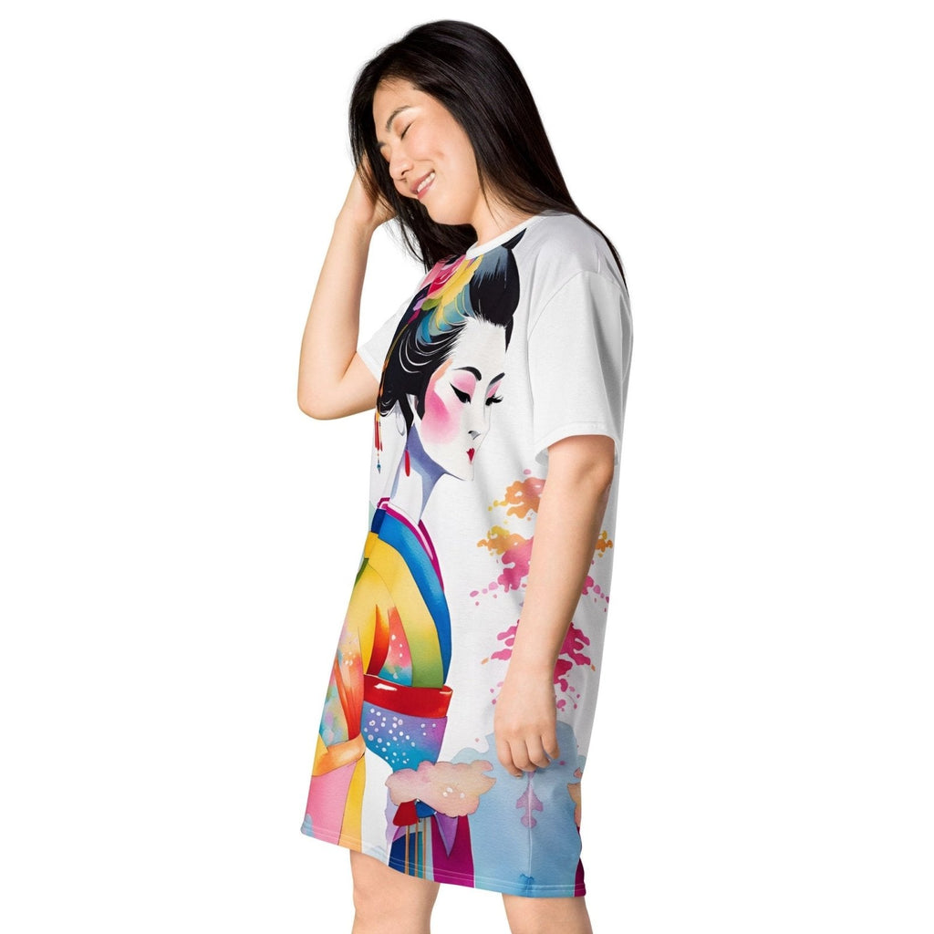 Geisha Girl - Womens T-Shirt Dress
