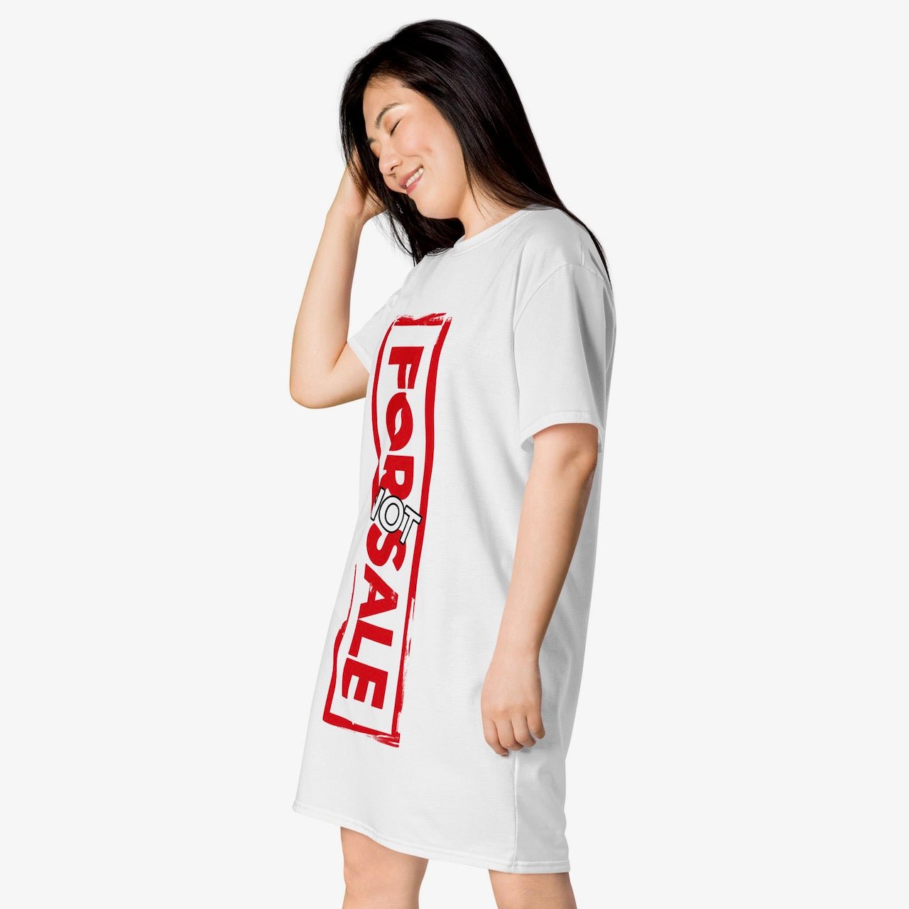 Not For Sale Red Stamp - Womens T-Shirt Dress