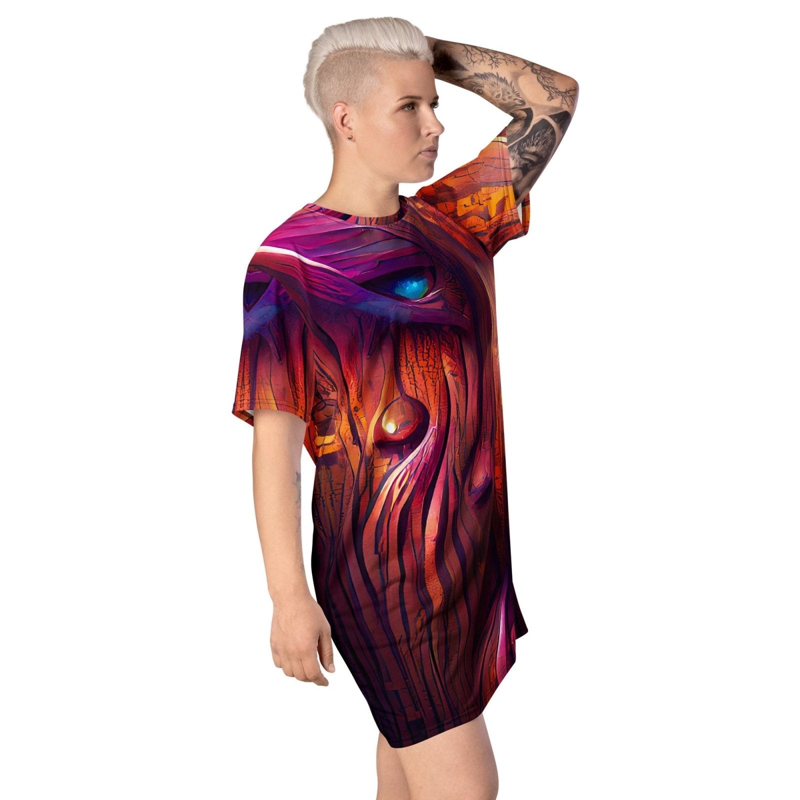 Hardwood - Womens T-Shirt Dress