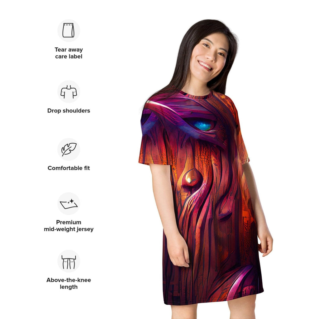Hardwood - Womens T-Shirt Dress