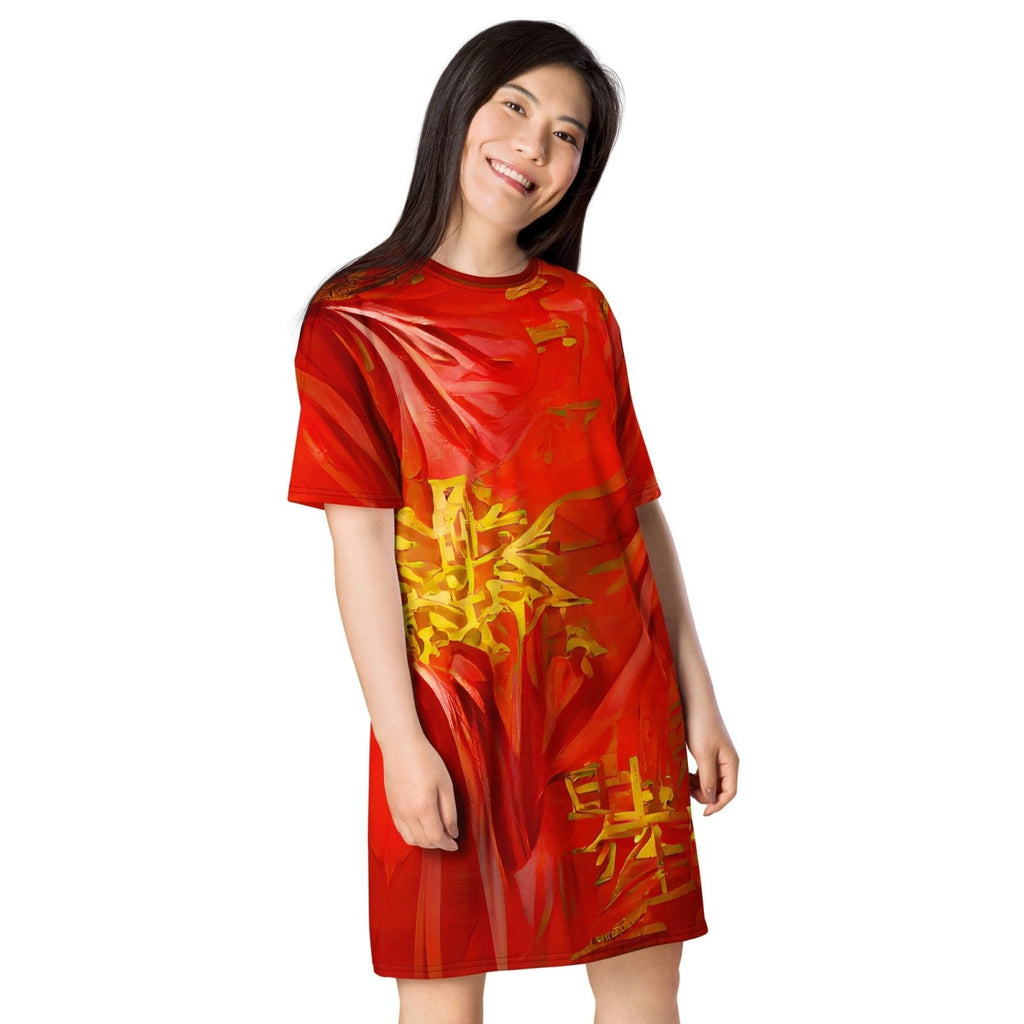 Qízhì - Womens T-Shirt Dress - iSAW Company
