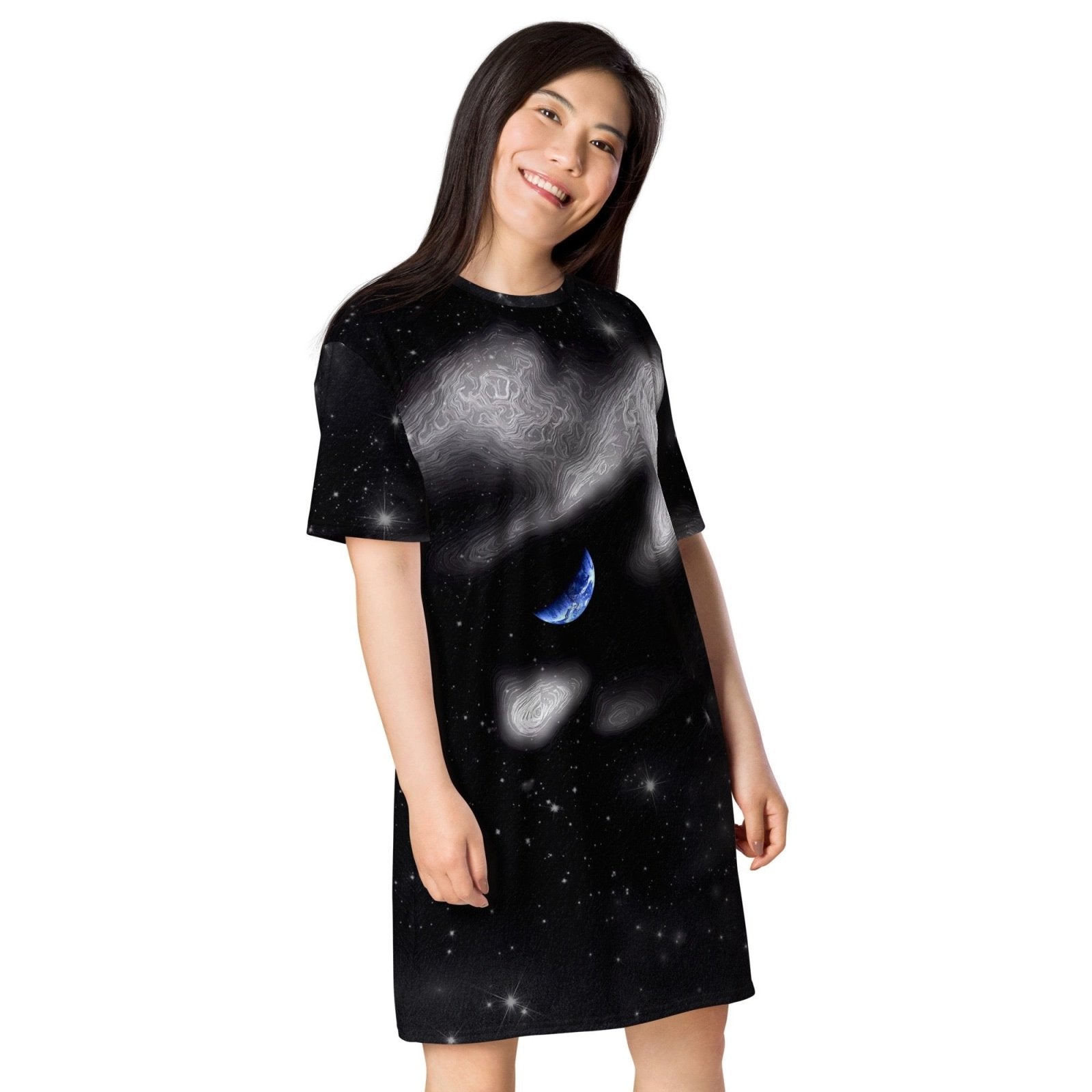 In The Quiet of Your Mind - Womens T-Shirt Dress