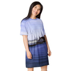 The Sleeping Yachts (at Afternoon) - Womens T-Shirt Dress