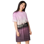 The Sleeping Yachts (at Evening) - Womens T-Shirt Dress