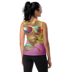 Retro Cool Pink - Womens Tank Top
