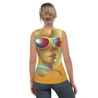 Retro Cool Orange - Womens Tank Top