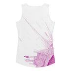 Watercolour Pink Splash - Womens Tank Top