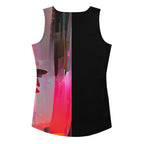 Half Black Half Báijiǔ - Womens Tank Top