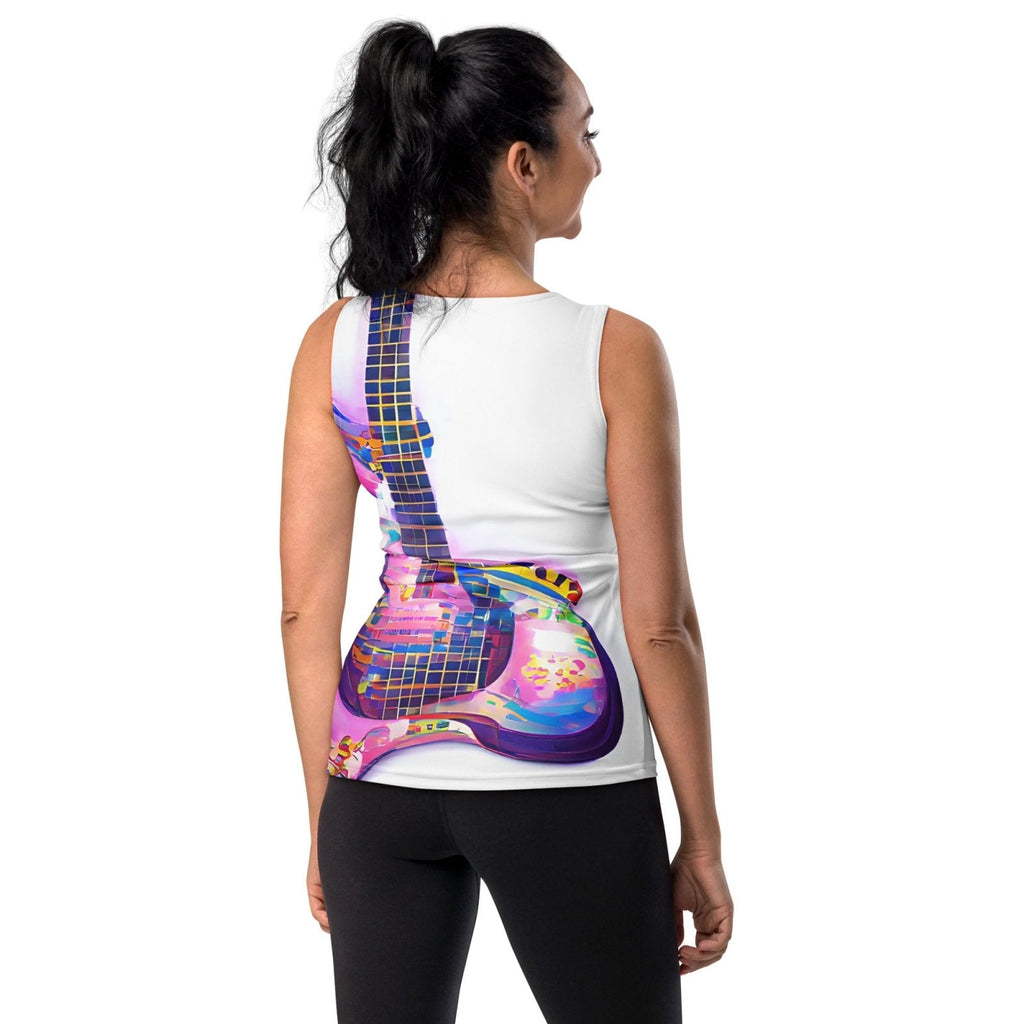 Hippie Guitar - Womens Tank Top