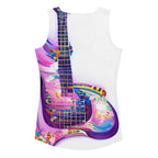 Hippie Guitar - Womens Tank Top